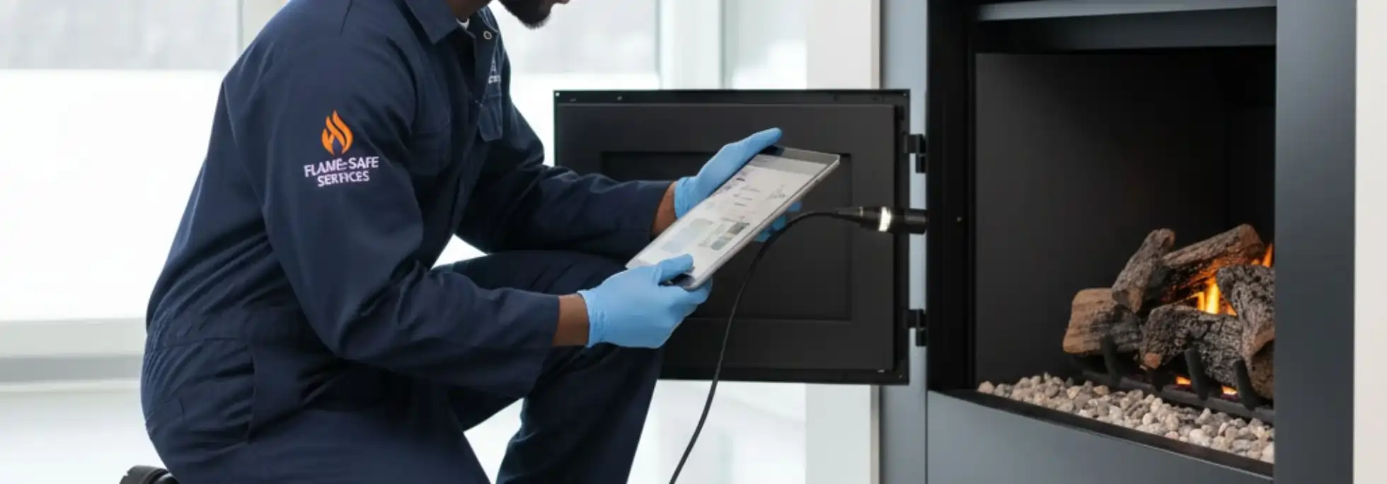  Gas Fireplace Inspection - HVAC Burford