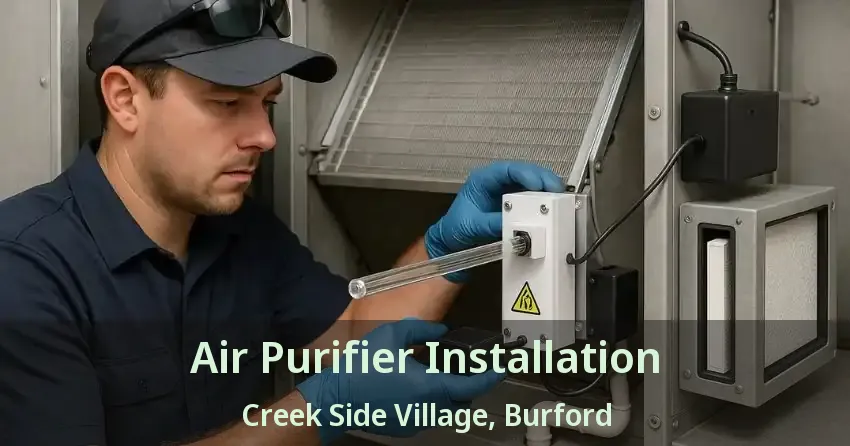 Air Purifier Installation Creek Side Village, Burford - ON