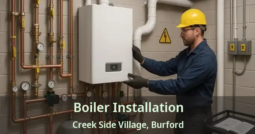 Boiler Installation Creek Side Village, Burford - ON