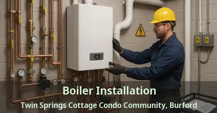 Boiler Installation Twin Springs Cottage Condo Community, Burford - ON
