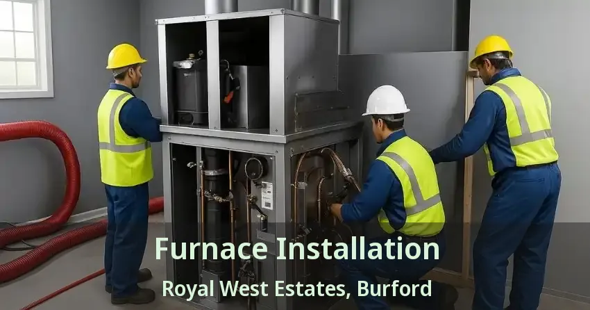 Furnace Installation Royal West Estates, Burford - ON