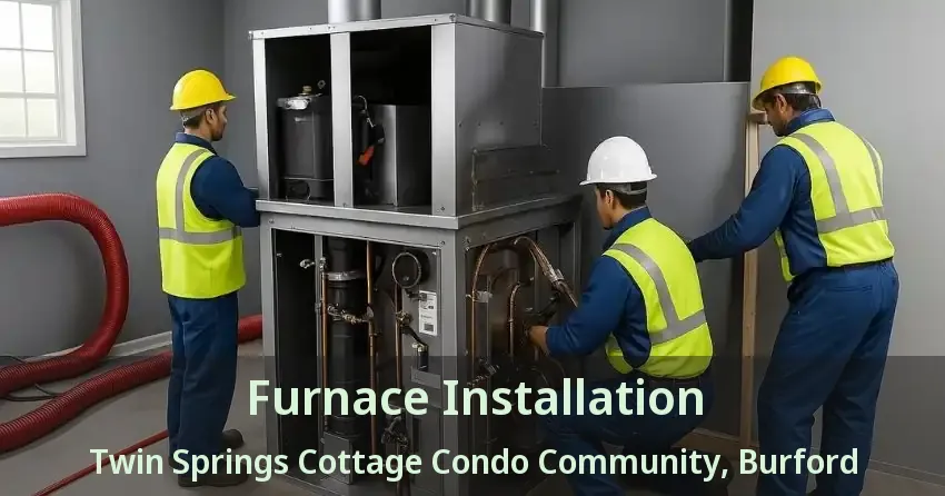 Furnace Installation Twin Springs Cottage Condo Community, Burford - ON