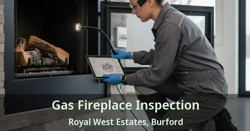 Gas Fireplace Inspection Royal West Estates, Burford - ON