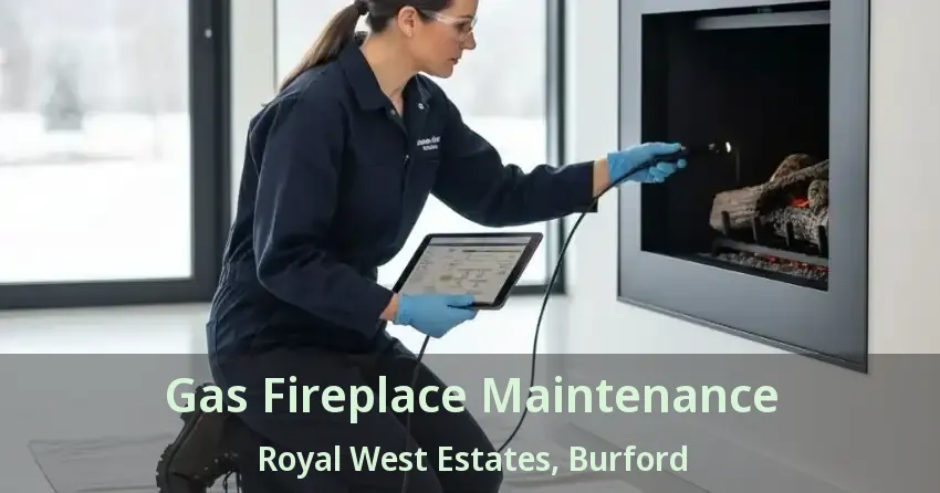 Gas Fireplace Maintenance Royal West Estates, Burford - ON