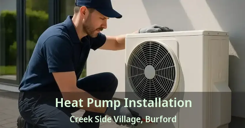 Heat Pump Installation Creek Side Village, Burford - ON