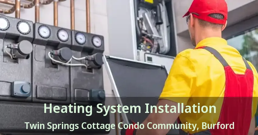 Heating System Installation Twin Springs Cottage Condo Community, Burford - ON