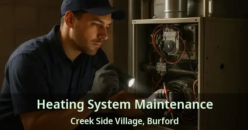 Heating System Maintenance Creek Side Village, Burford - ON