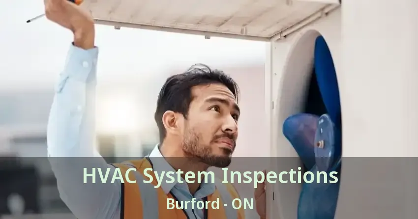 HVAC System Inspections Burford - ON