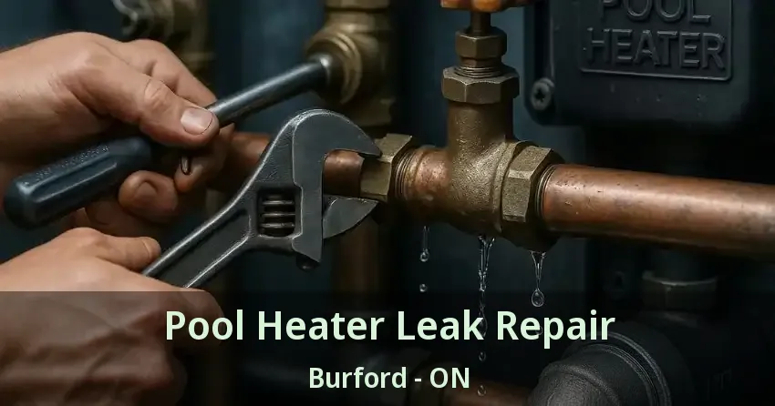 Pool Heater Leak Repair Burford - ON
