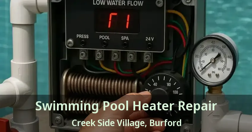Swimming Pool Heater Repair Creek Side Village, Burford - ON